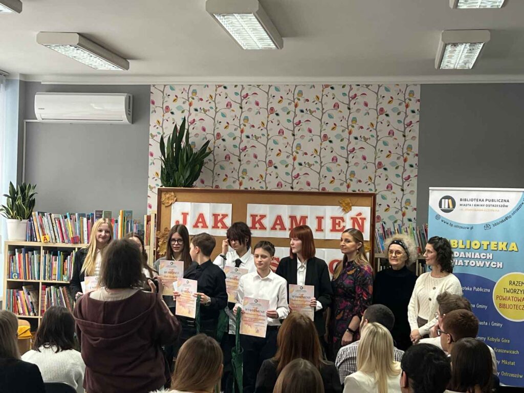 Sukces uczniów SP Biskupice Zabaryczne w XXIV Powiatowym Konkursie Recytatorskim