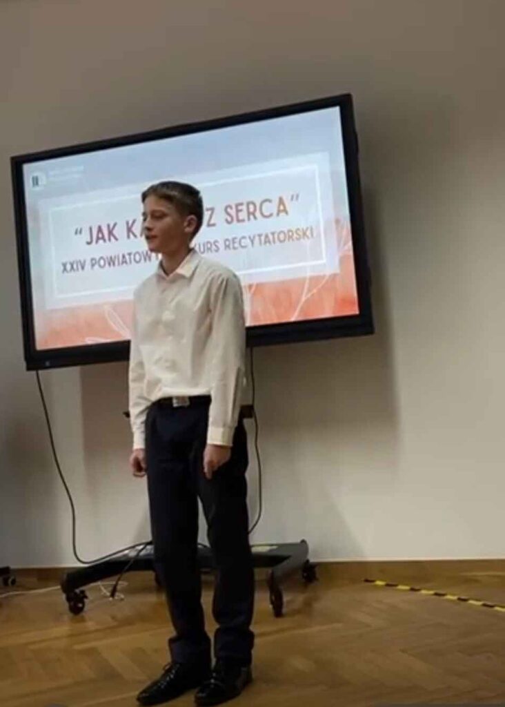 Sukces uczniów SP Biskupice Zabaryczne w XXIV Powiatowym Konkursie Recytatorskim
