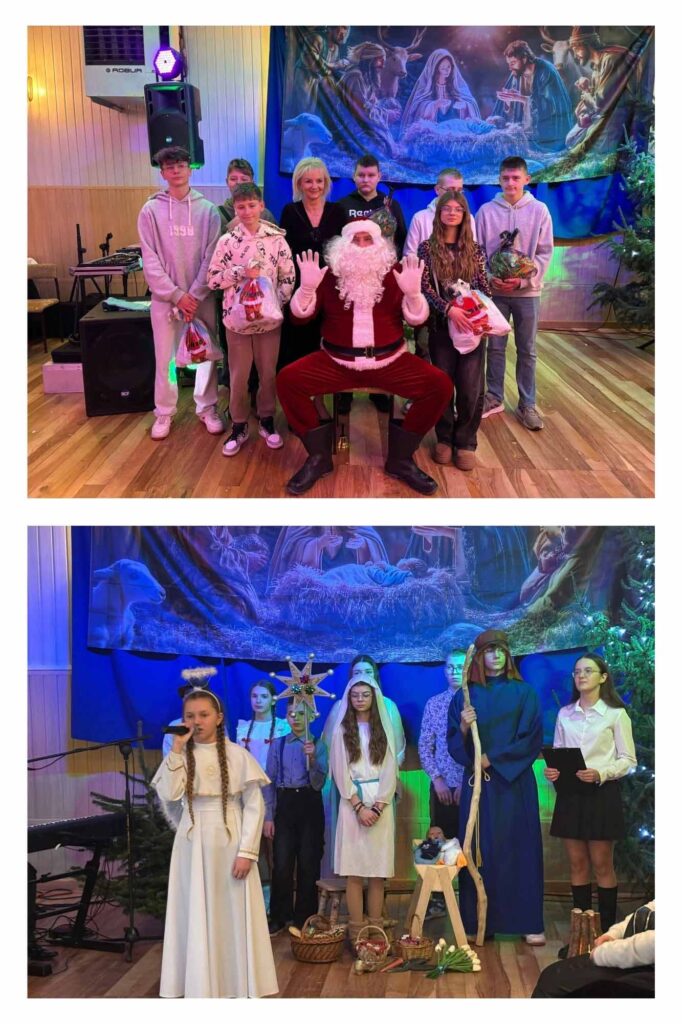 Bajkowe Jasełka na sali Wiejskiej w Biskupicach Zabarycznych