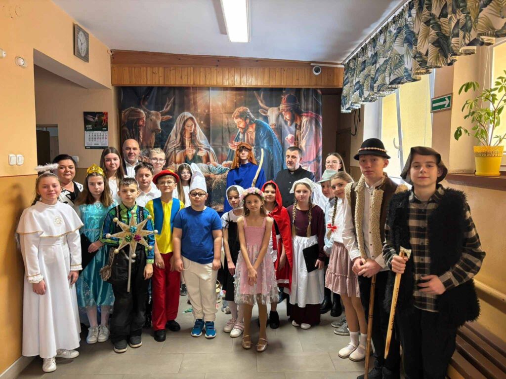 Jasełka w Szkole Podstawowej w Biskupicach Zabarycznych