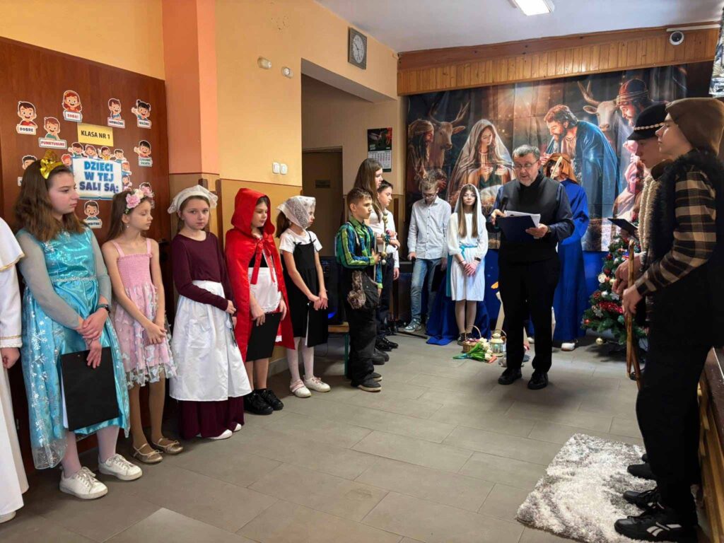 Jasełka w Szkole Podstawowej w Biskupicach Zabarycznych