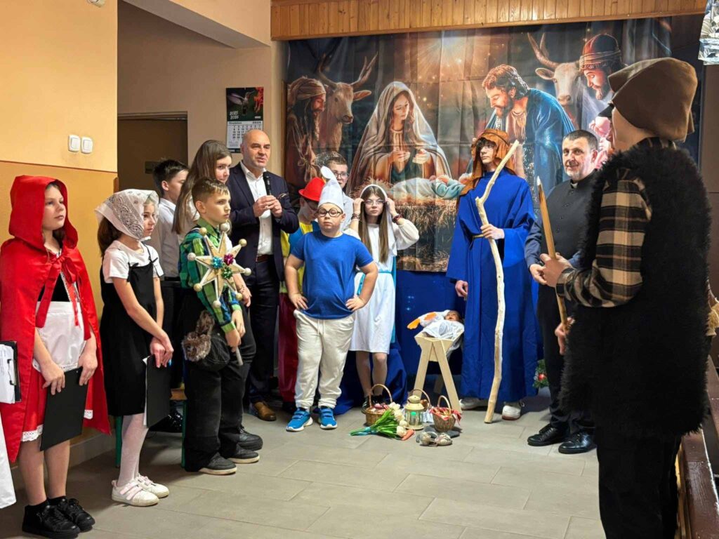 Jasełka w Szkole Podstawowej w Biskupicach Zabarycznych