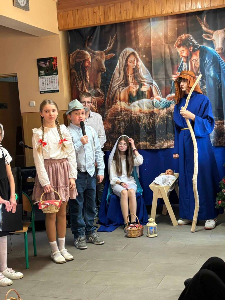 Jasełka w Szkole Podstawowej w Biskupicach Zabarycznych