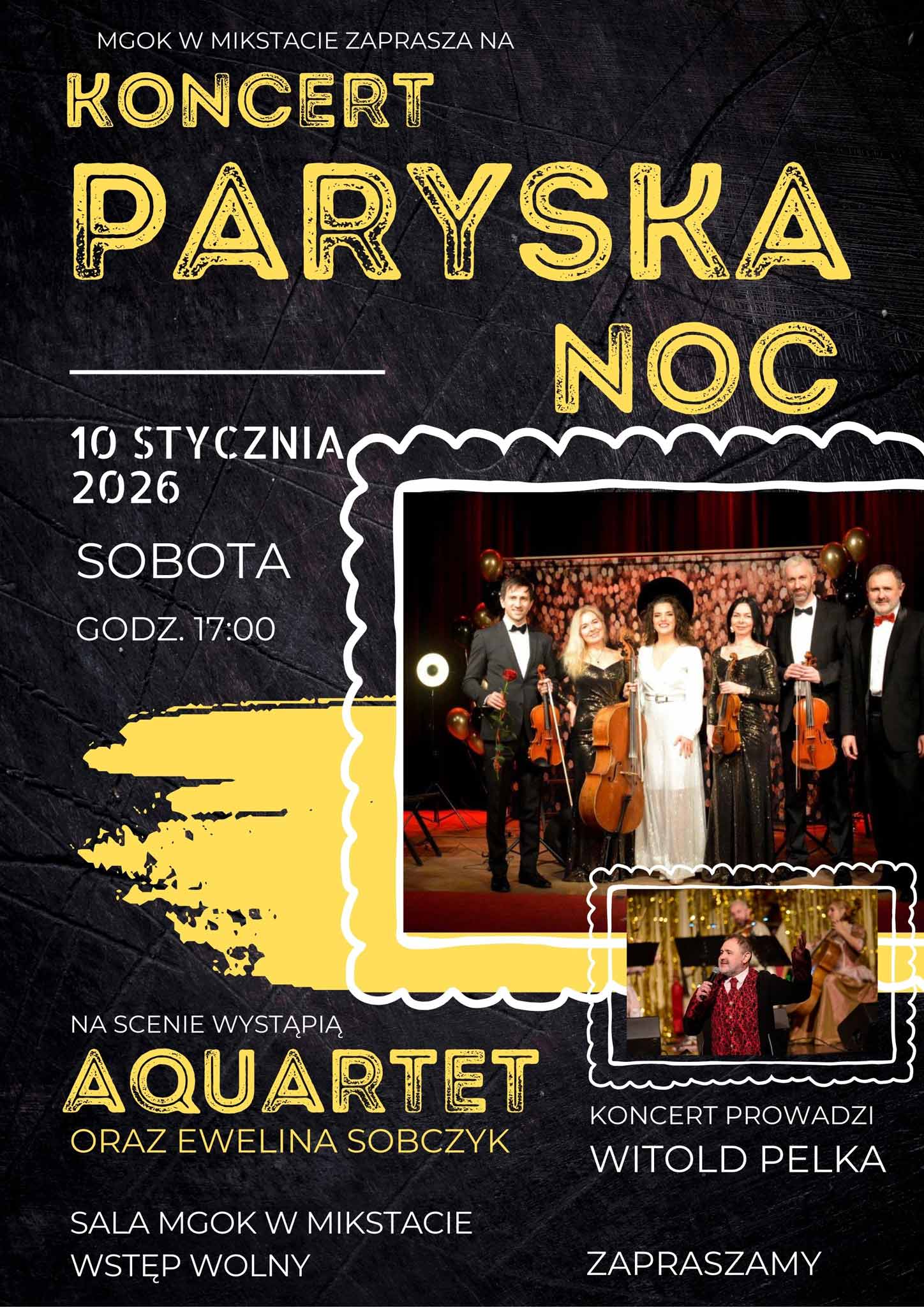 Zapraszamy na koncert do MGOK