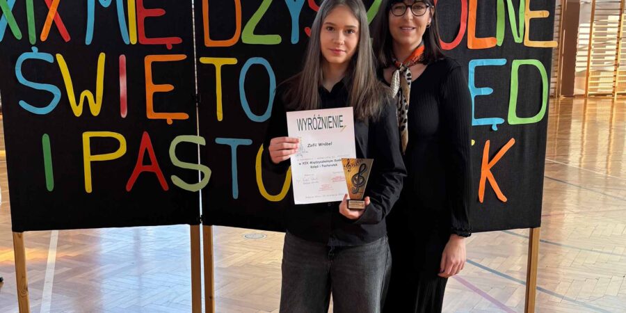 Sukces wokalny uczennicy Szkoły Podstawowej im. Ewarysta Estkowskiego w Mikstacie