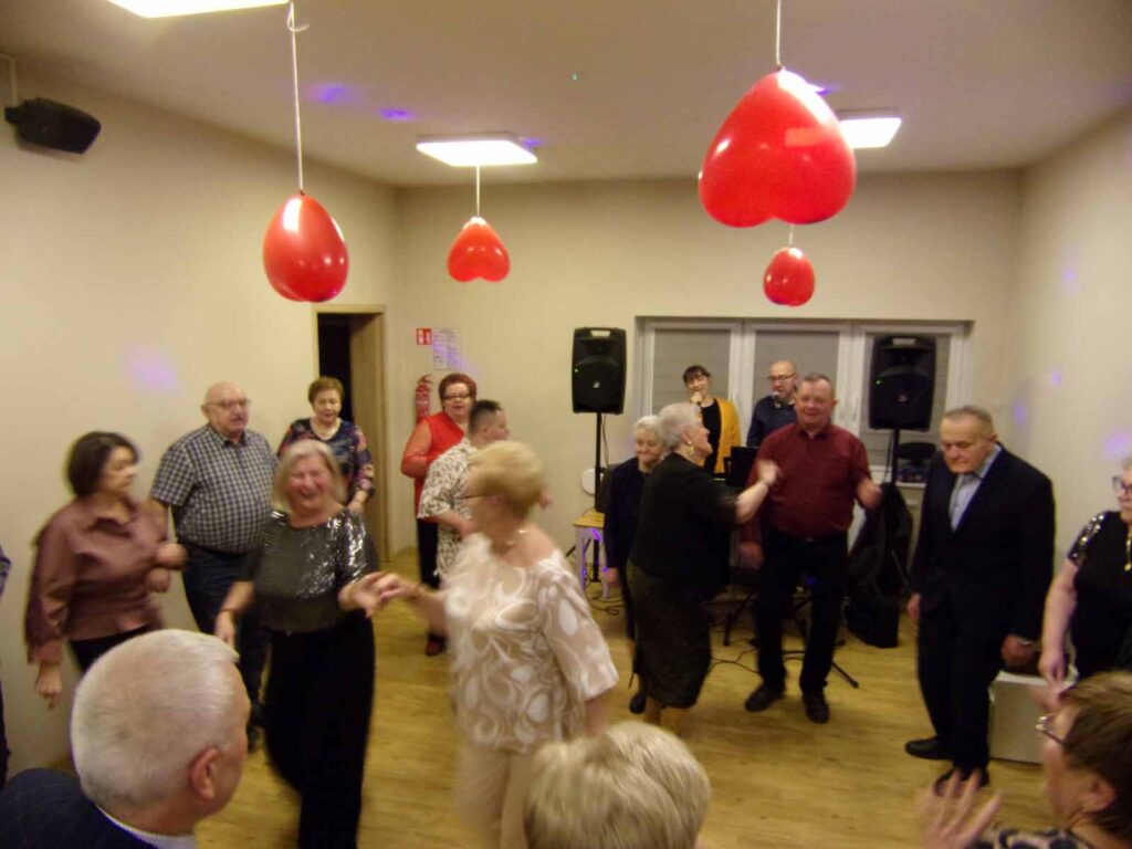 Walentynki w Klubie Senior+