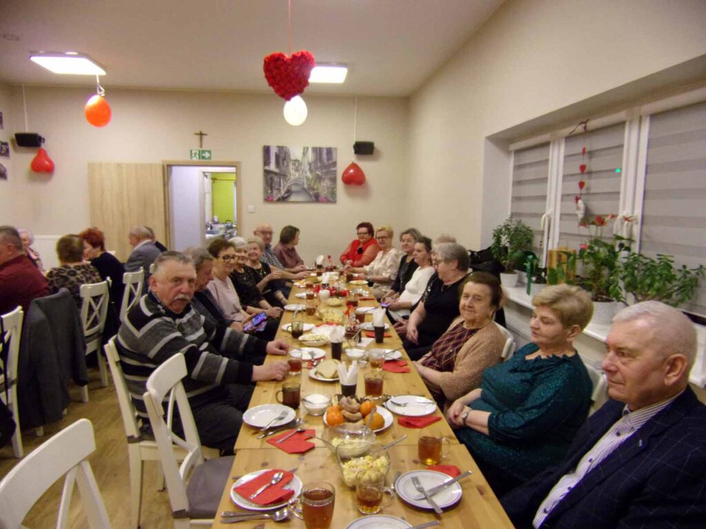 Walentynki w Klubie Senior+