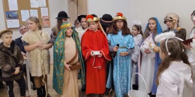 Jasełkowe spotkanie w Klubie Senior+ w Mikstacie