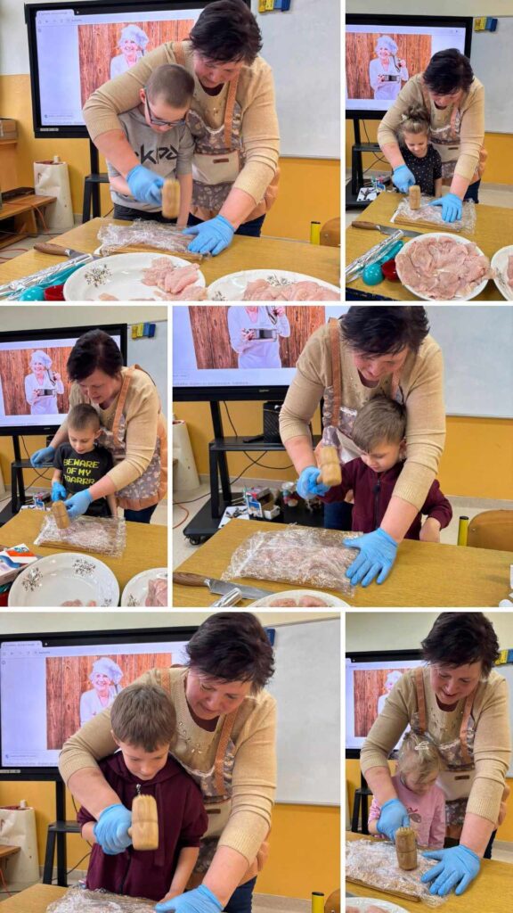 warsztaty kulinarne w Szkole Podstawowej w Biskupicach Zabarycznych