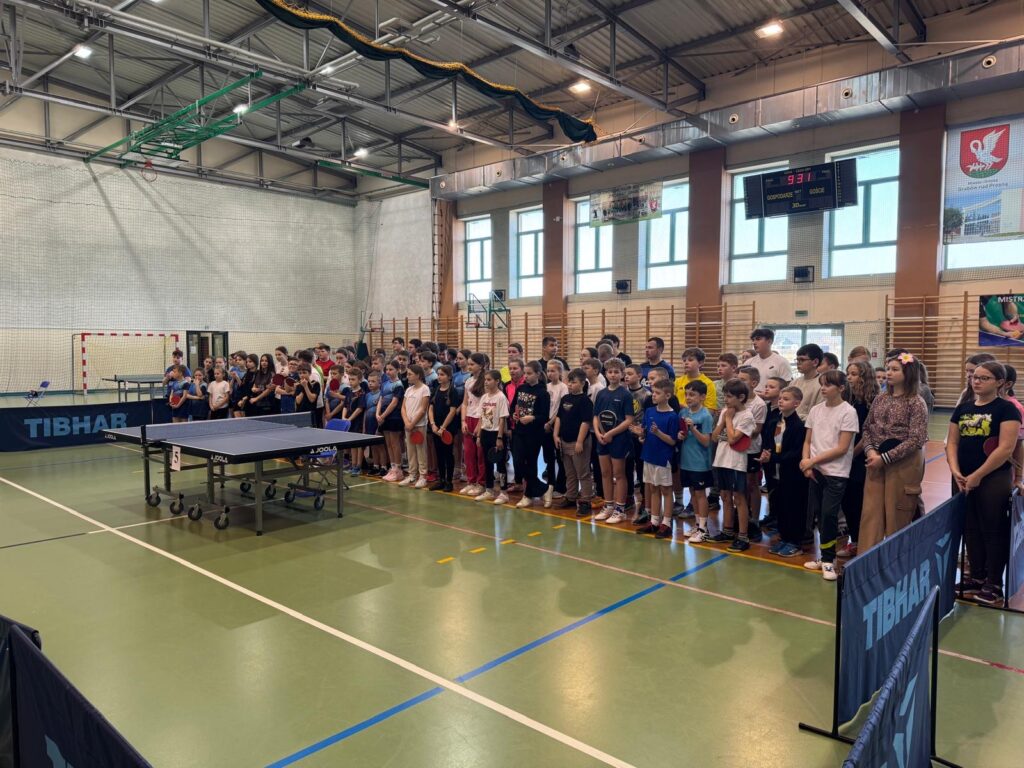 Sukcesy uczniów SP w Biskupicach Zabarycznych w Mistrzostwach Powiatu w Tenisie Stołowym