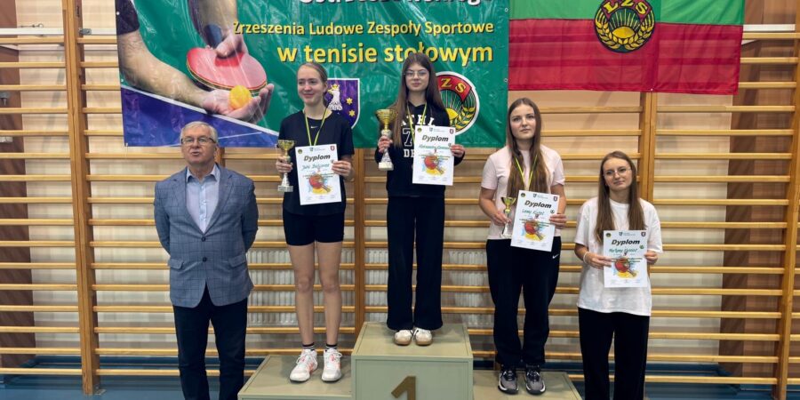 Sukcesy uczniów SP w Biskupicach Zabarycznych w Mistrzostwach Powiatu w Tenisie Stołowym