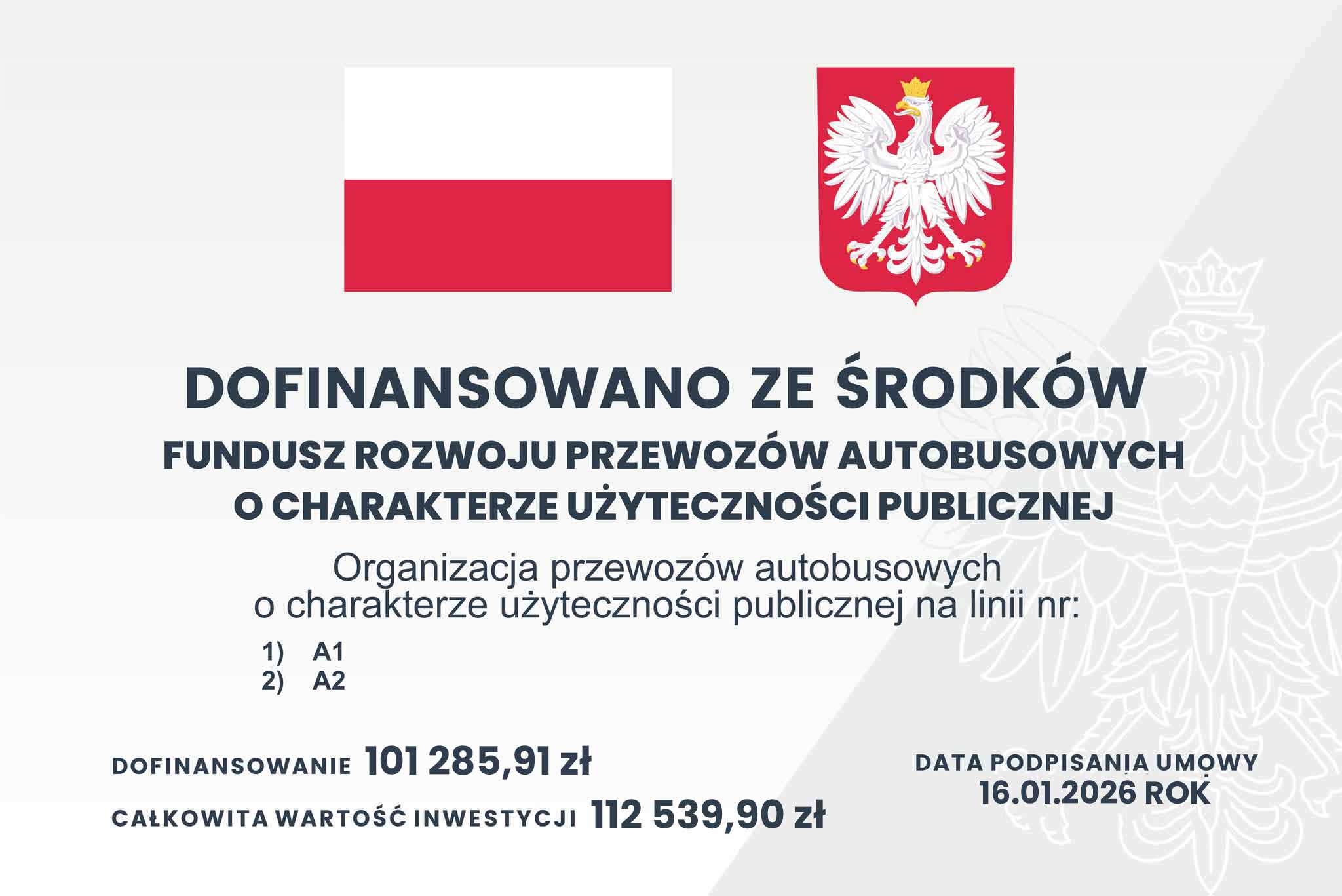 Informacja o Funduszu Rozwoju Przewozów Autobusowych na 2025 rok