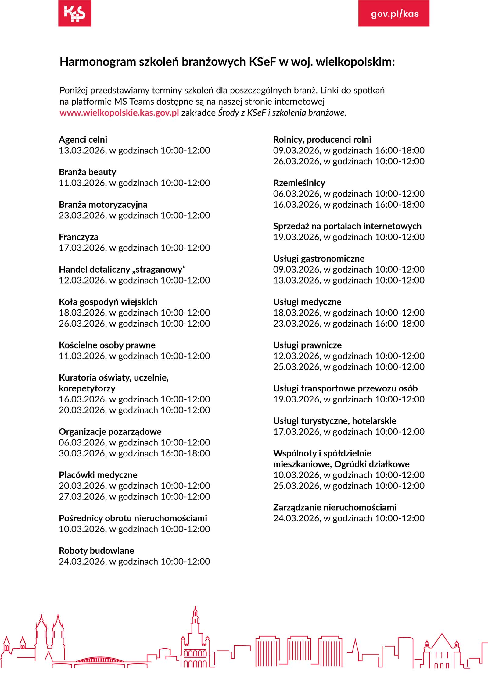Krajowy System e-Faktur (KSeF) - szkolenia dla branży